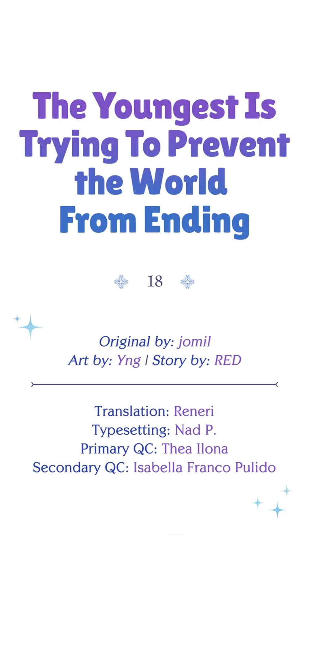 The Youngest Is Trying to Prevent the World From Ending Chapter 18 - Page 18