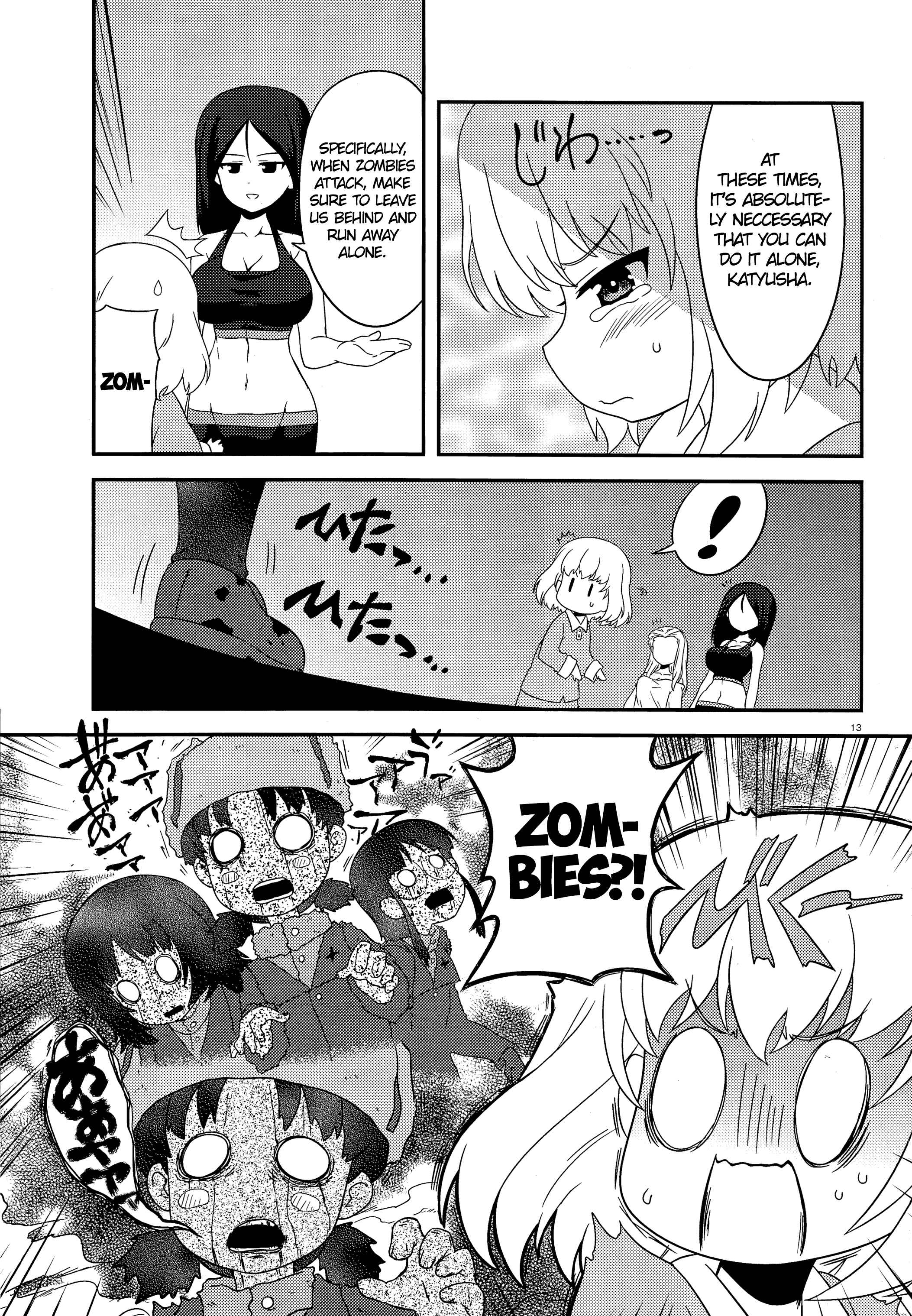 GIRLS und PANZER - Motto Love Love Sakusen desu! Chapter 42 - Page 13