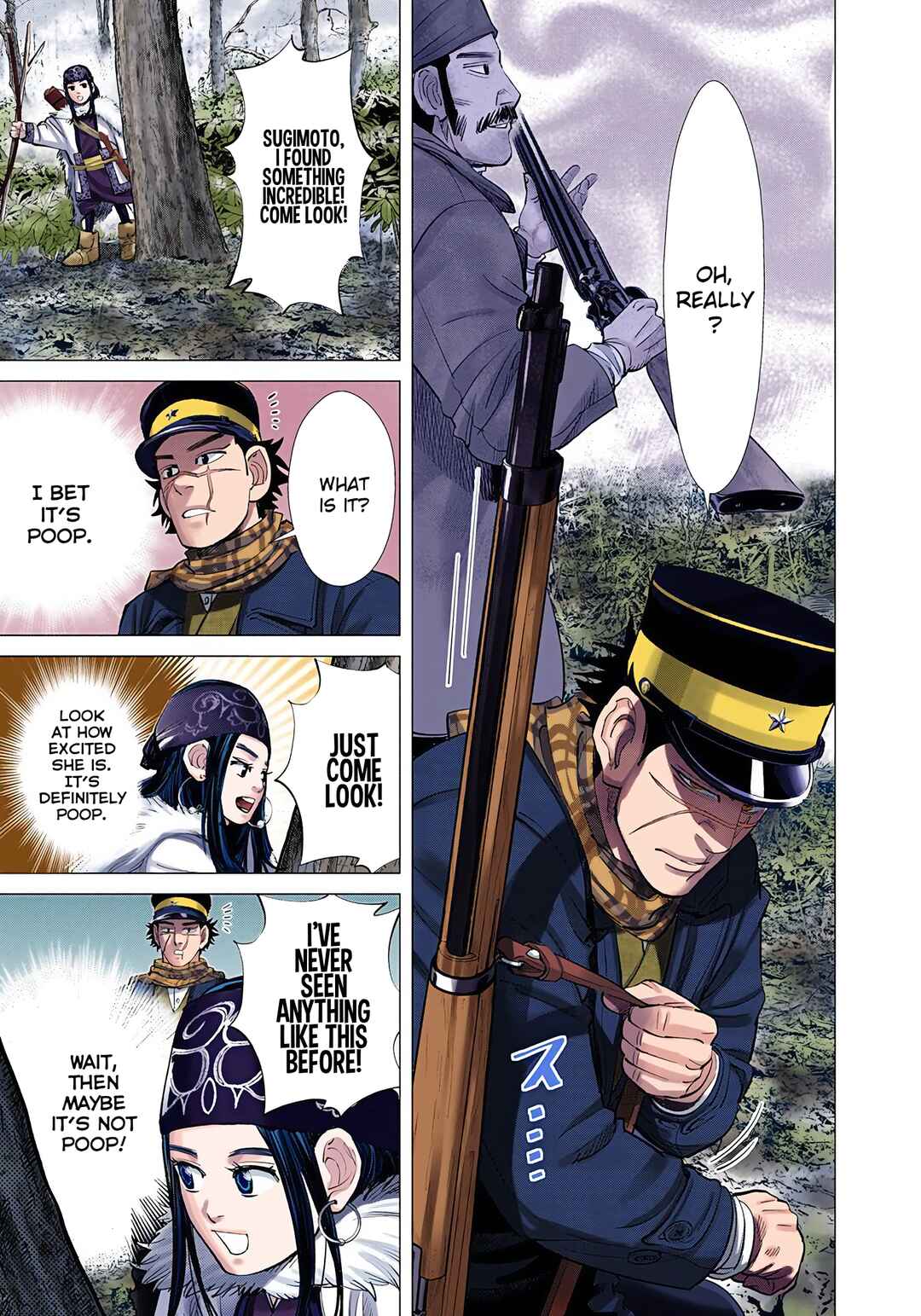 Golden Kamuy (Official Colored) Chapter 64 - Page 12