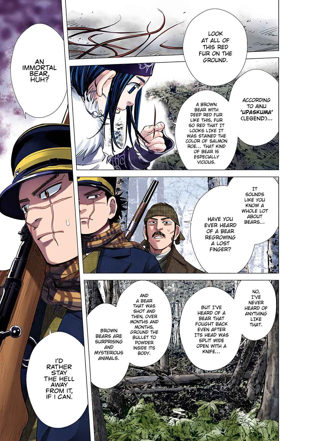 Golden Kamuy (Official Colored) Chapter 64 - Page 14
