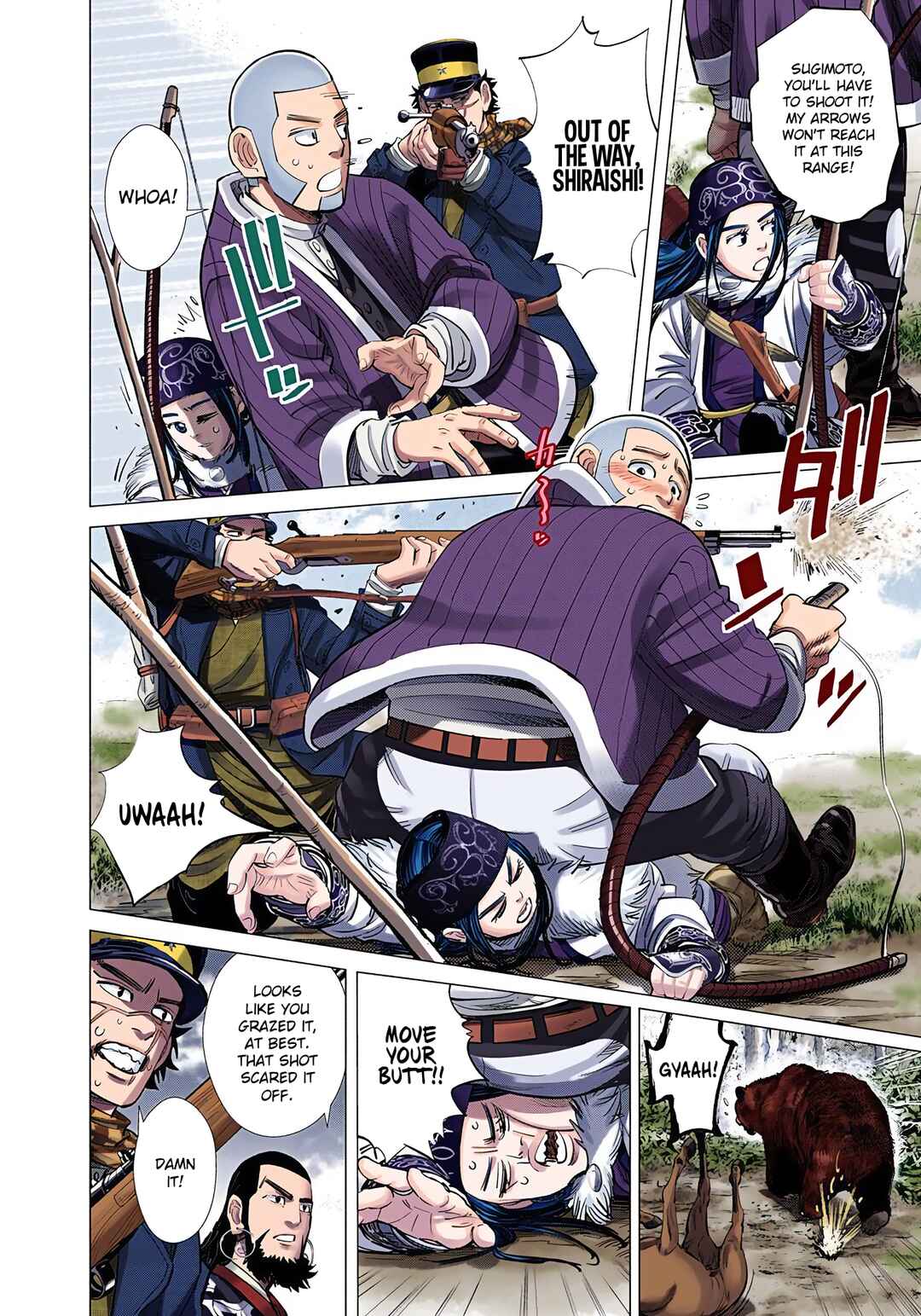 Golden Kamuy (Official Colored) Chapter 64 - Page 6