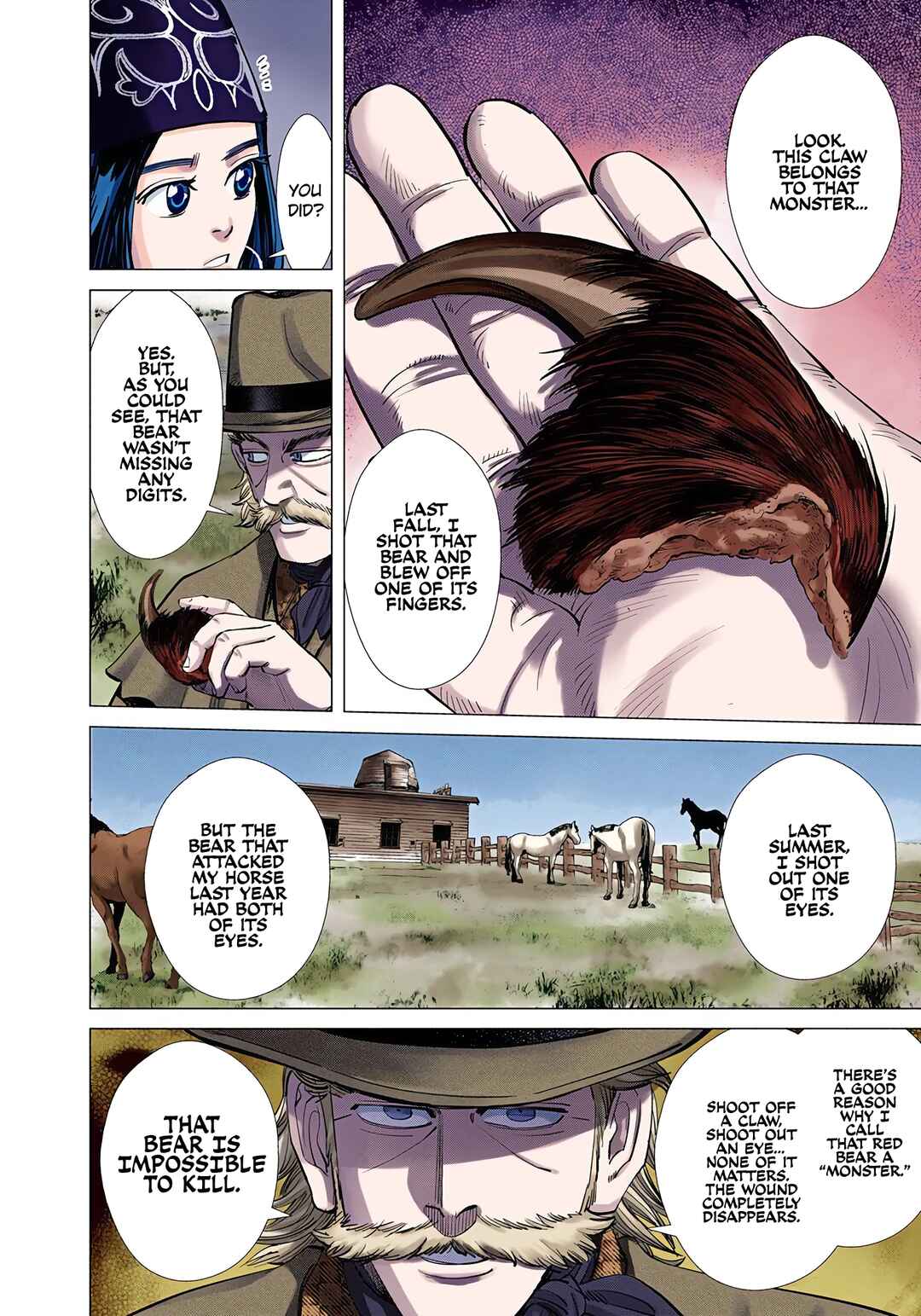 Golden Kamuy (Official Colored) Chapter 64 - Page 8