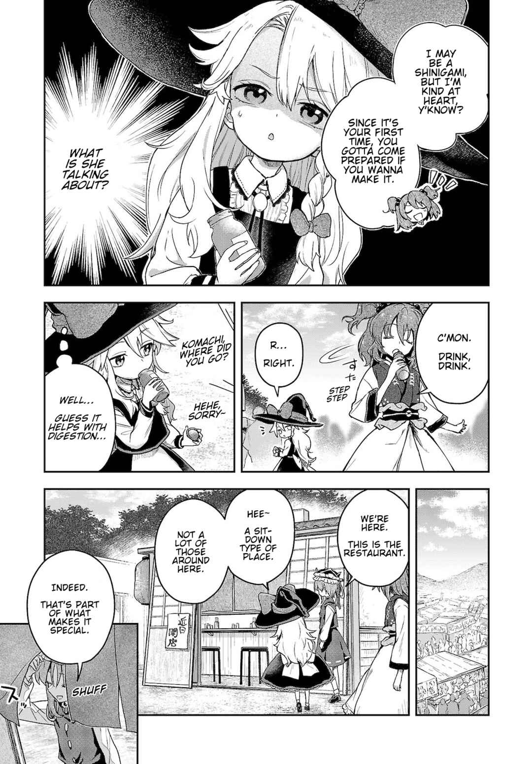 Touhou Project Niji Sousaku Series - Harapeko Marisa no Shiawase Gohan Chapter 8 - Page 7