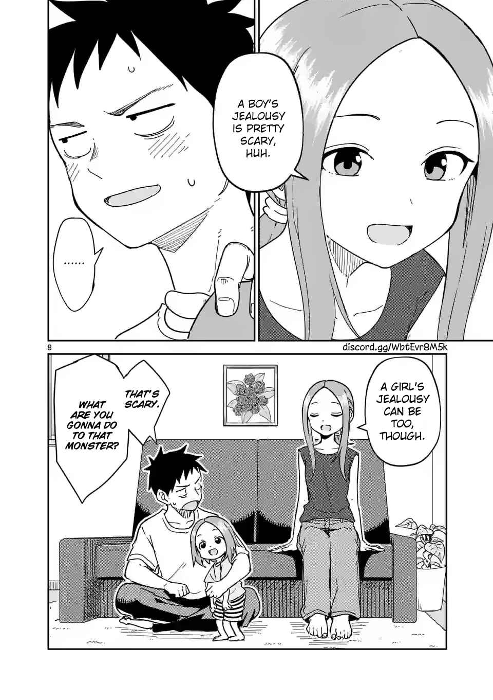 Karakai Jouzu no (Moto) Takagi-san Chapter 287 - Page 8