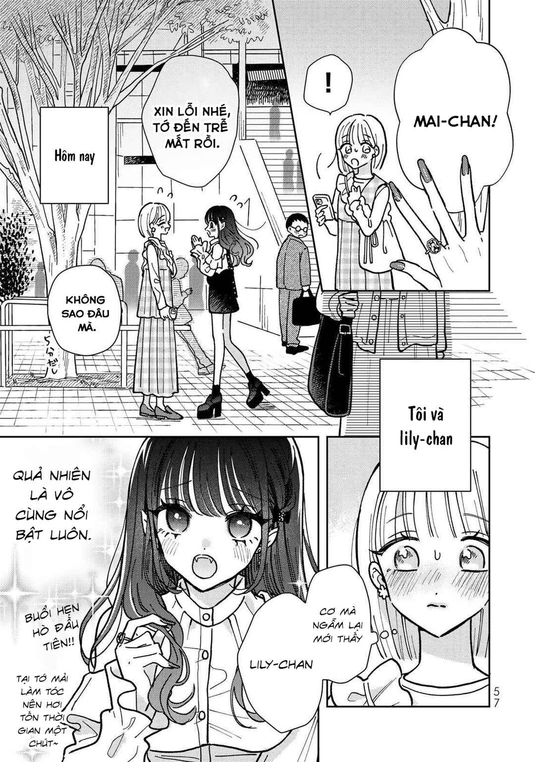 Akumade Amai Watashi no Kanojo Chapter 2 - Page 3