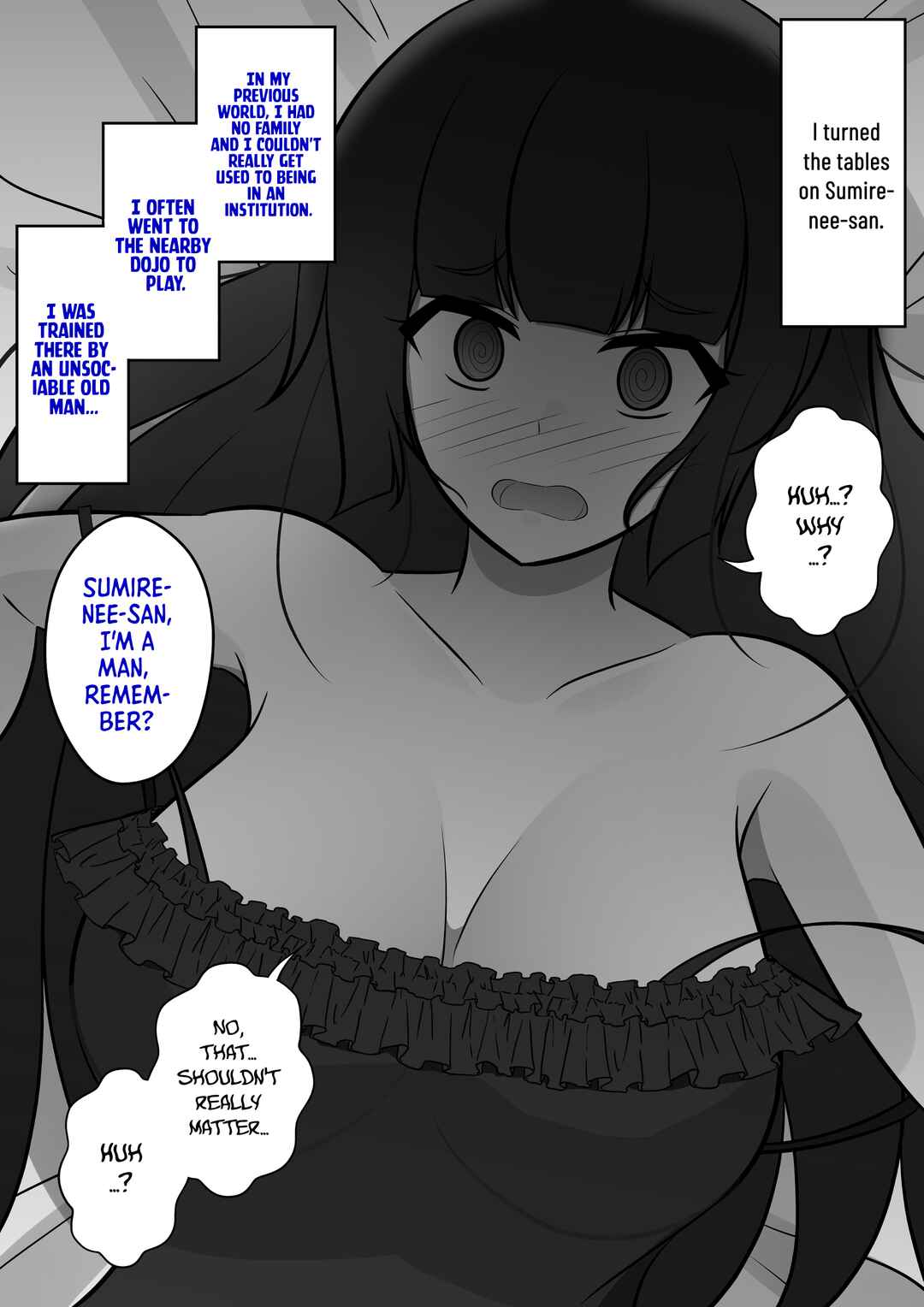 Danjo-hi 1:39 no Heikou Sekai wa Omoi no Hoka Futsuu Chapter 34 - Page 1