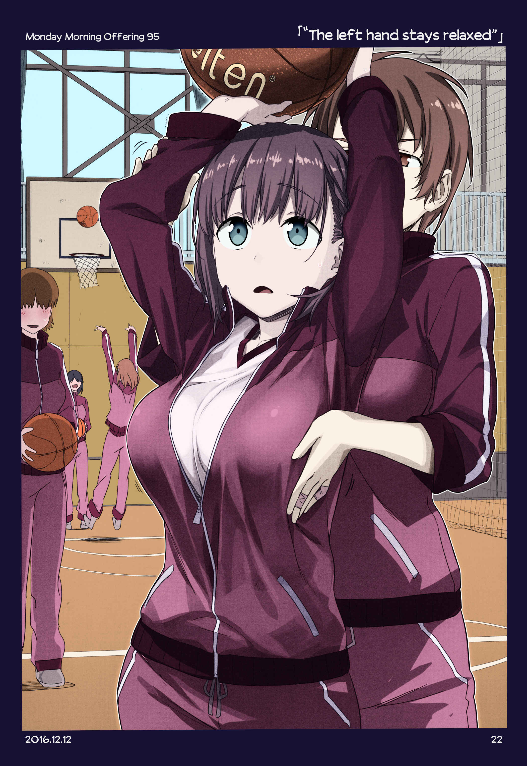 Getsuyoubi no Tawawa (Twitter Webcomic) (Fan Colored) Chapter 7 - Page 21