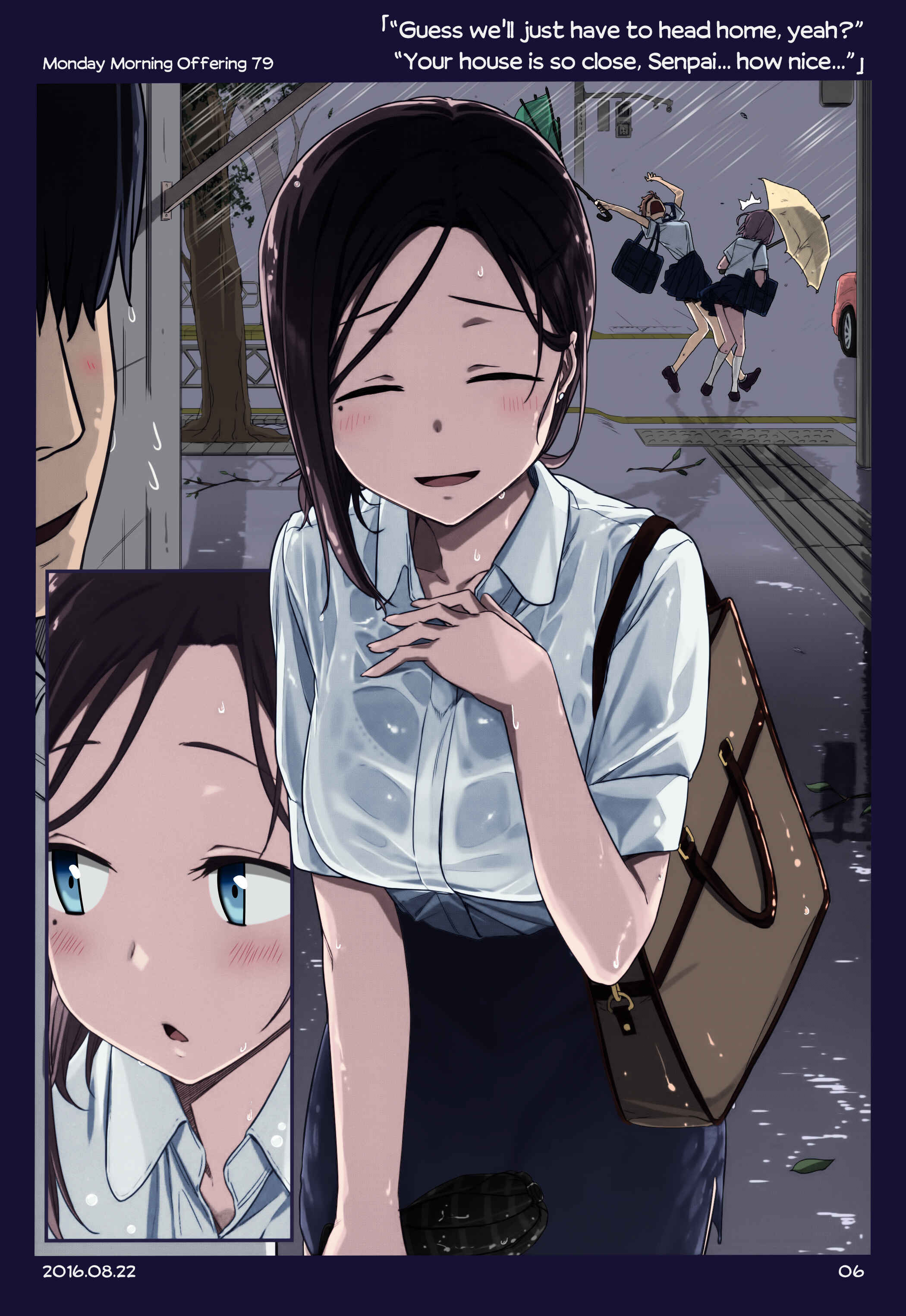 Getsuyoubi no Tawawa (Twitter Webcomic) (Fan Colored) Chapter 7 - Page 5