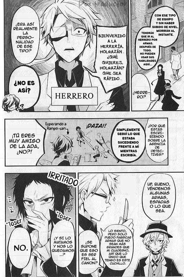 Bungo stray dogs Antología Rin Chapter 2 - Page 4