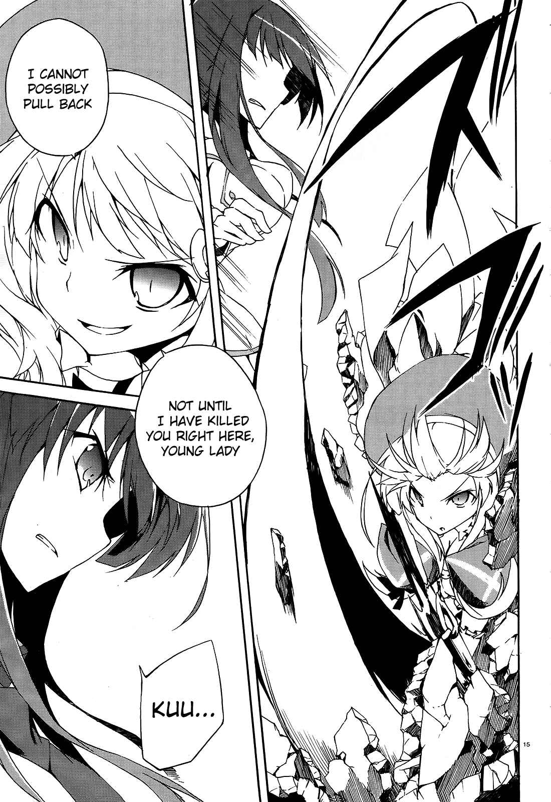 Senran Kagura - Shoujotachi no Shinei Chapter 13 - Page 14