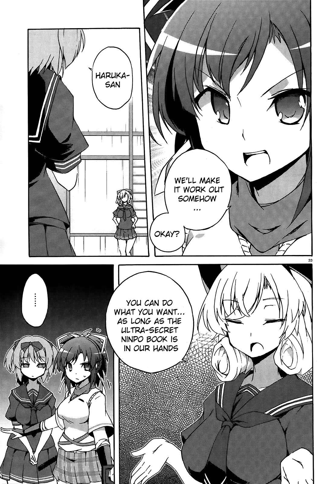 Senran Kagura - Shoujotachi no Shinei Chapter 13 - Page 32