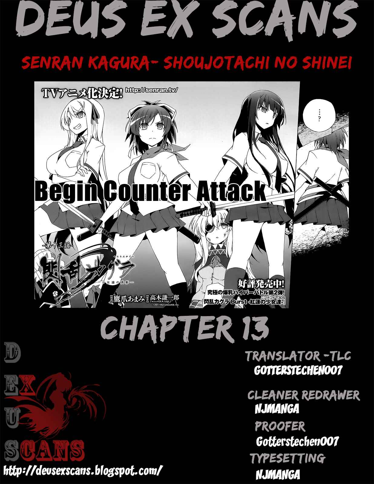 Senran Kagura - Shoujotachi no Shinei Chapter 13 - Page 38