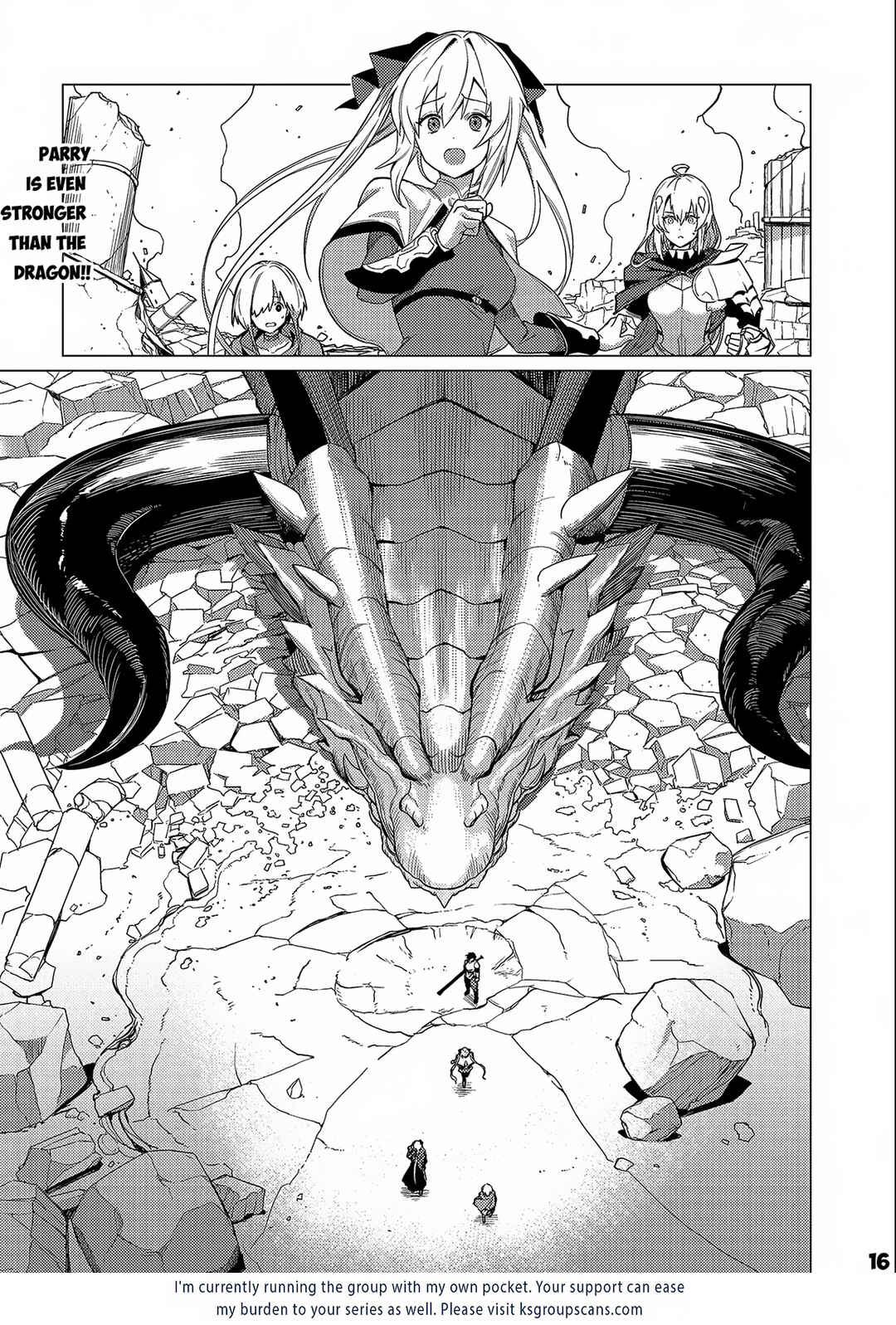 Ore wa Subete o [Parry] Suru: Gyaku Kanchigai no Sekai Saikyou wa Boukensha no Yume o Miru Chapter 13.2 - Page 17