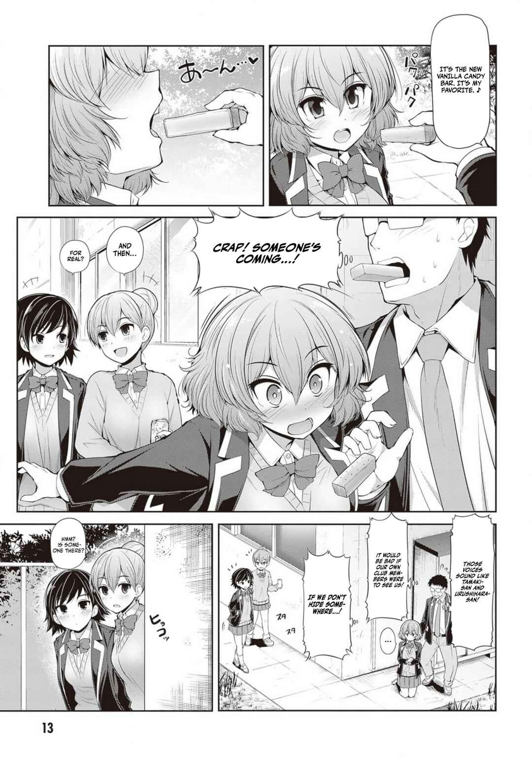 Saegusa-san wa Megane-senpai to Koi wo Egaku Chapter 1 - Page 15