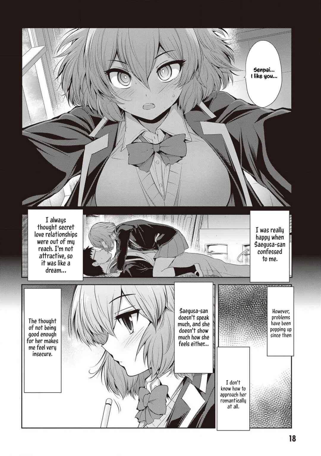 Saegusa-san wa Megane-senpai to Koi wo Egaku Chapter 1 - Page 20