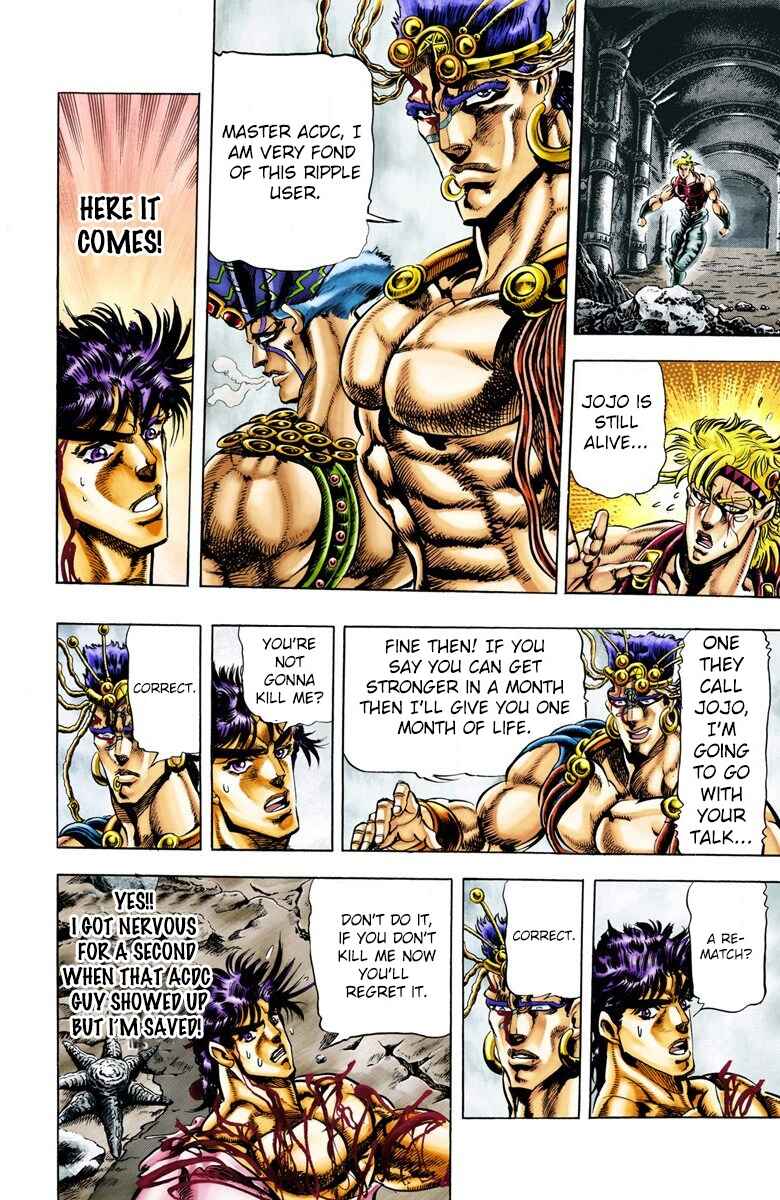 JoJo no Kimyou na Bouken: Part 2 - Sentou Chouryuu Color-ban Chapter 26 - Page 10