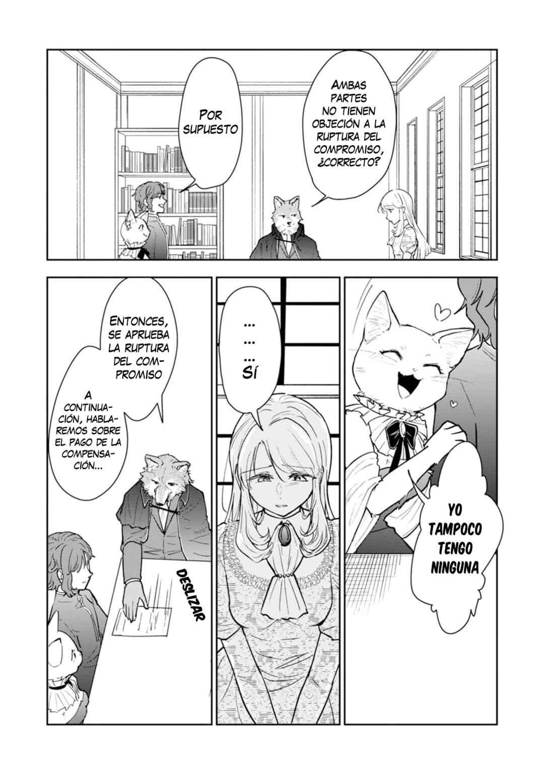 Kon-yaku haki saremashita ga, shiawase ni natte misemasu wa! Ansorojii komikku: Nekomimi onna ni kon-yakusha o ubawaremashita ga, osananajimi no jinrou ni dekiai sarete shiawase desu! Chapter 1 - Page 13