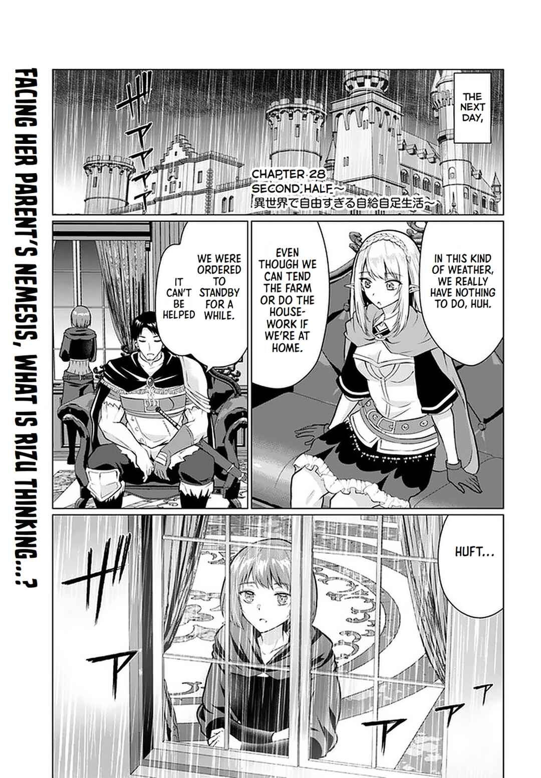 Homeless Tensei: Isekai de Jiyuusugiru Jikyuujisoku Seikatsu Chapter 28.2 - Page 1
