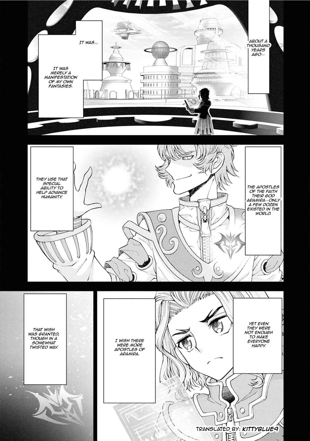 Tenohira Kaitaku Mura de Isekai Kenkokuki ~Fueteku Yome-tachi to Nonbiri Mujintou Life~ Chapter 57 - Page 1
