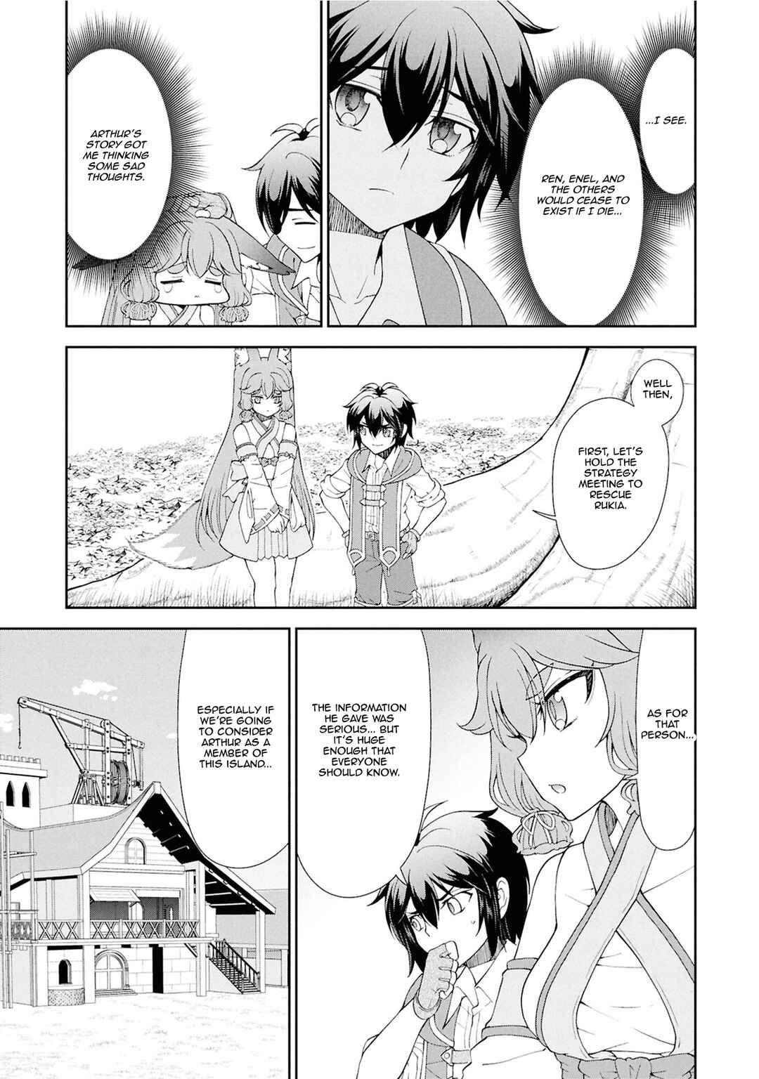 Tenohira Kaitaku Mura de Isekai Kenkokuki ~Fueteku Yome-tachi to Nonbiri Mujintou Life~ Chapter 57 - Page 15