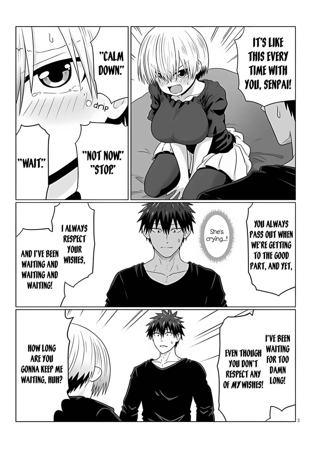 Uzaki-chan wa Asobitai! Chapter 106.1 - Page 3