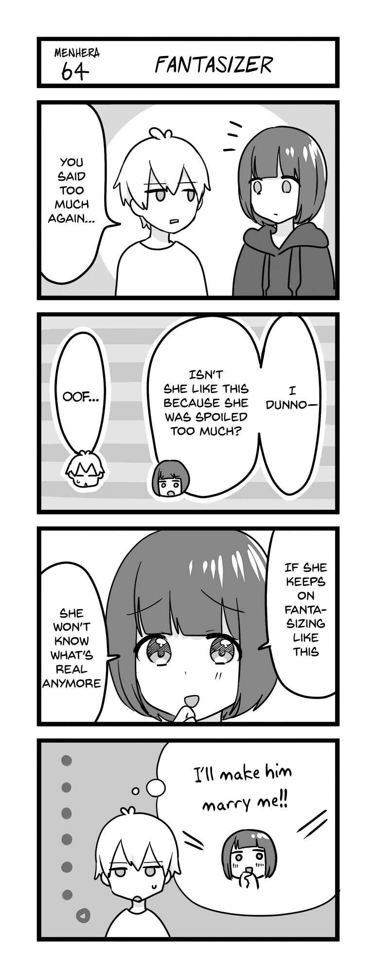 Menhera Shoujo Kurumi-chan Chapter 64 - Page 1