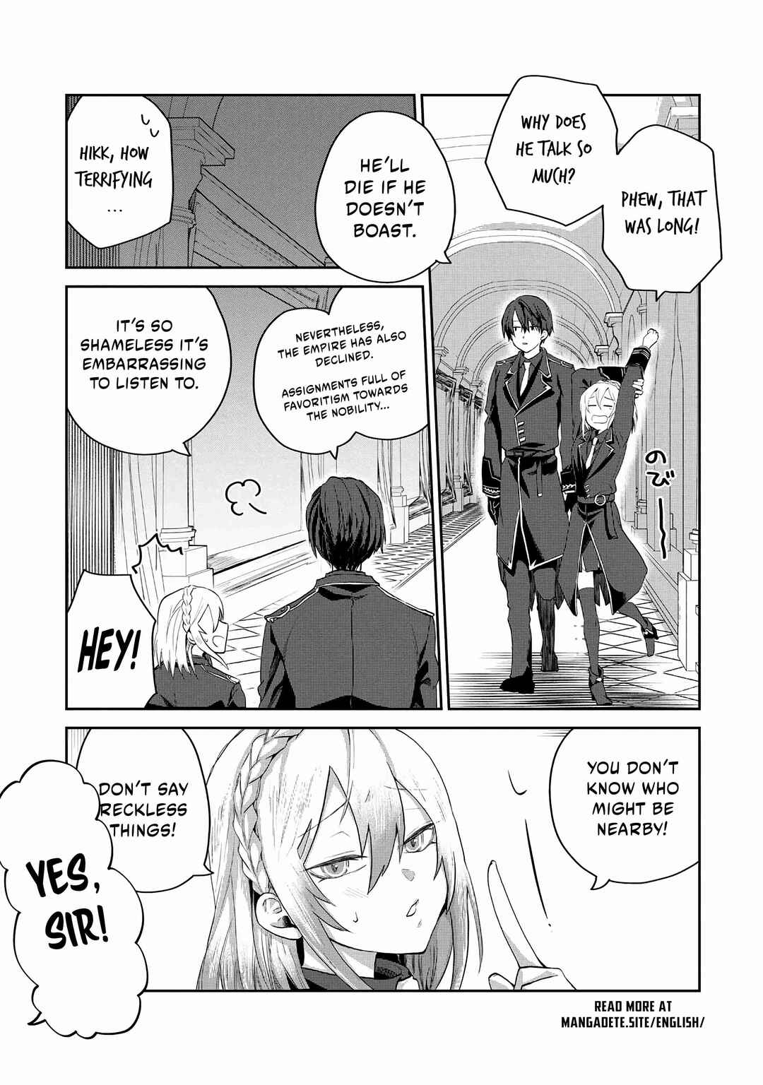 Heimin Shusshin no Teikoku Shoukan, Munou na Kizoku Joukan wo Juurin shite Nariagaru Chapter 1 - Page 8