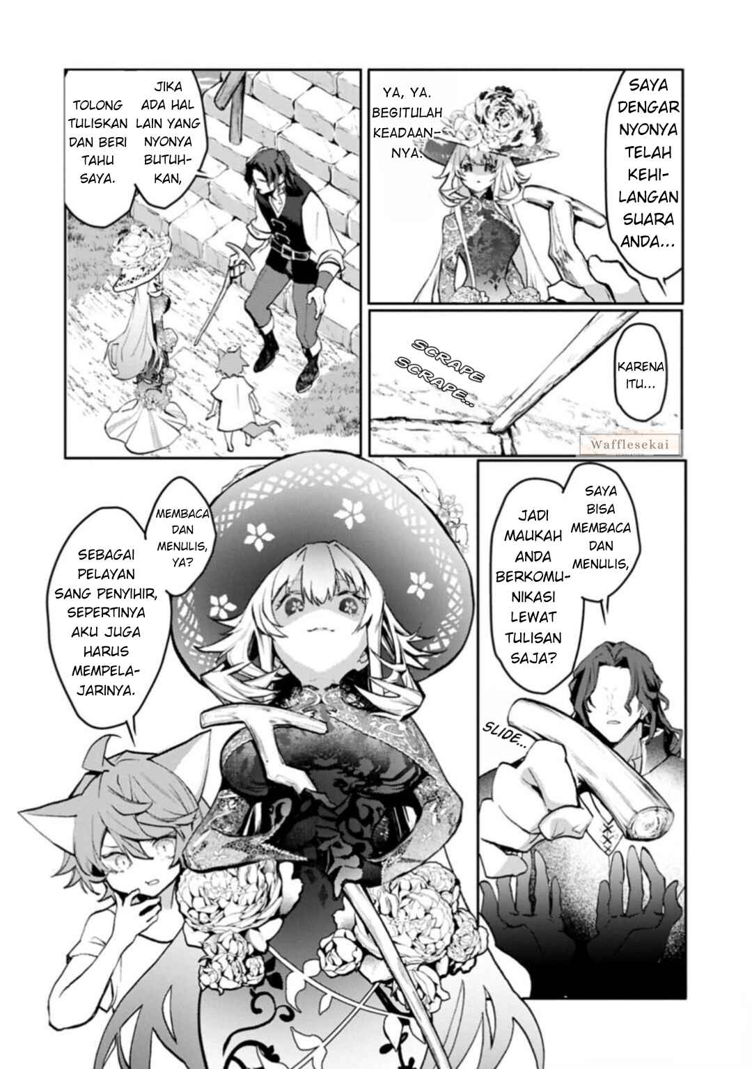 Mandragora tte Baretara Toubatsu desu ka?: Hana no Majo no Hohoemi wa Kanchigai no Tane o Maku Chapter 4.2 - Page 17