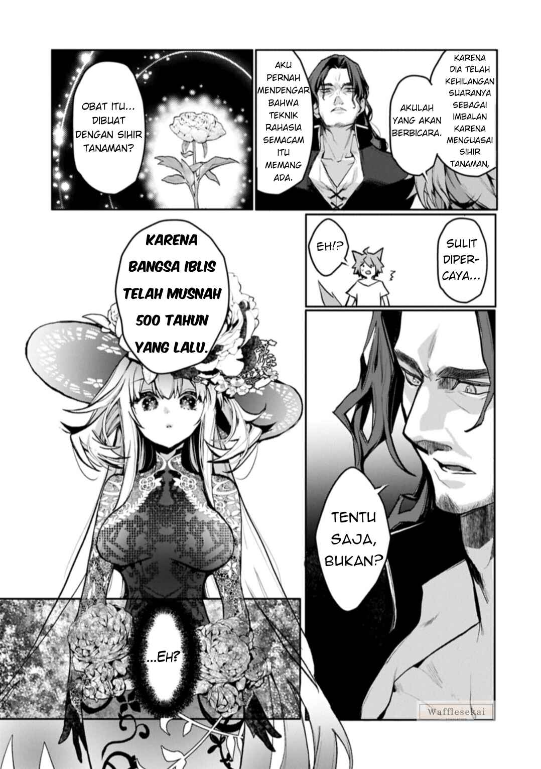 Mandragora tte Baretara Toubatsu desu ka?: Hana no Majo no Hohoemi wa Kanchigai no Tane o Maku Chapter 4.2 - Page 3