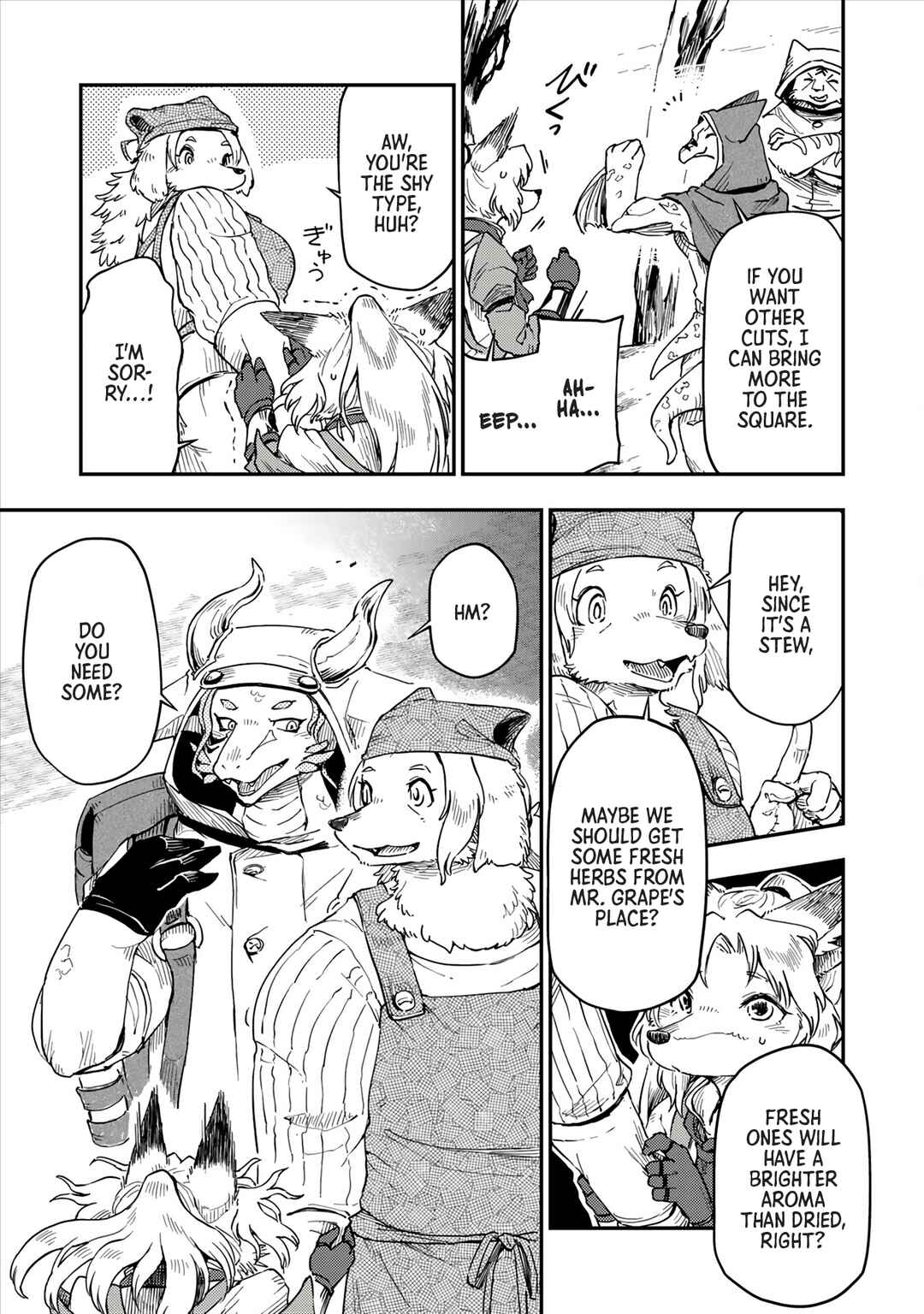 Batsuichi Kitsune to Tabi Gohan Chapter 5 - Page 19