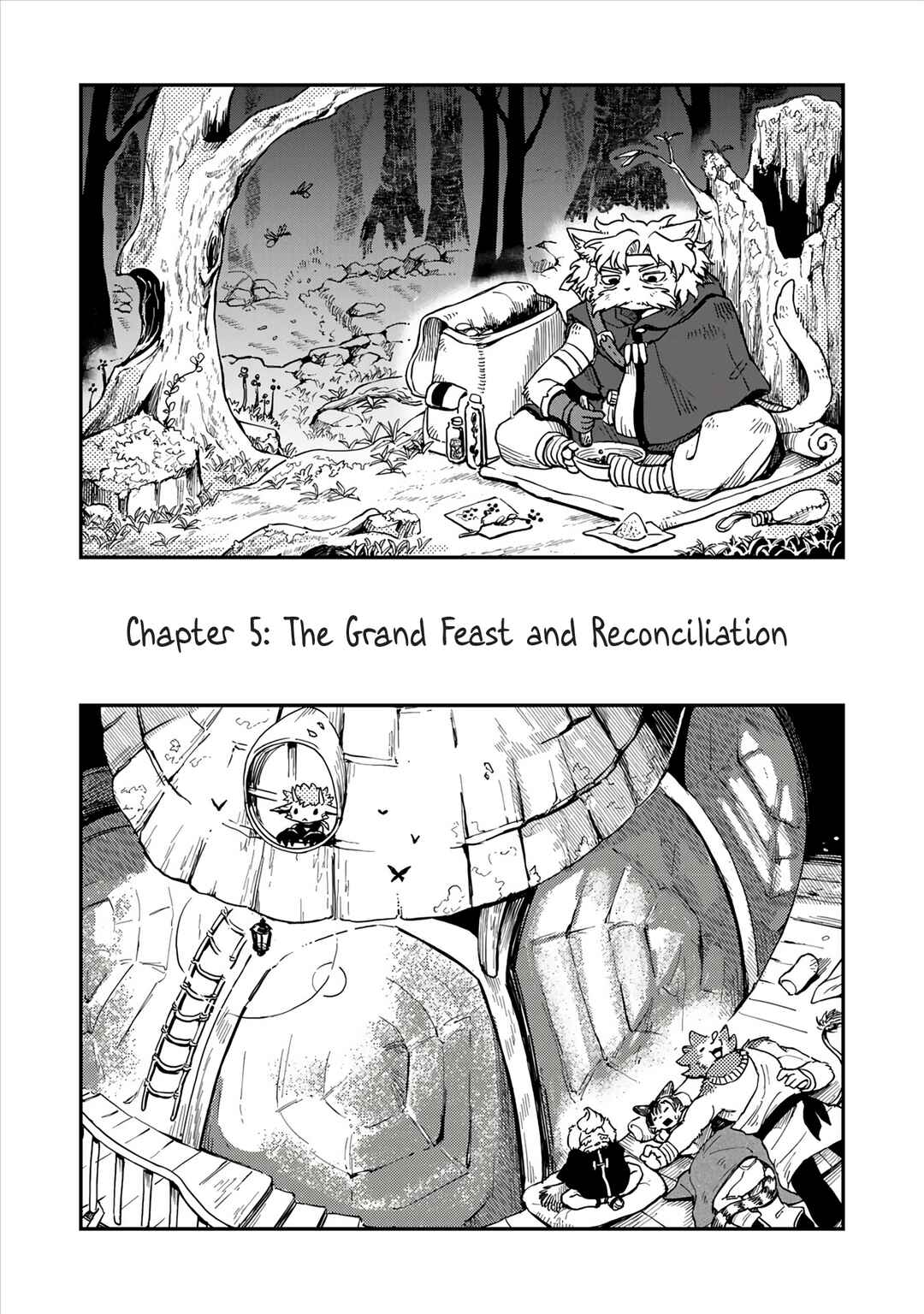Batsuichi Kitsune to Tabi Gohan Chapter 5 - Page 4