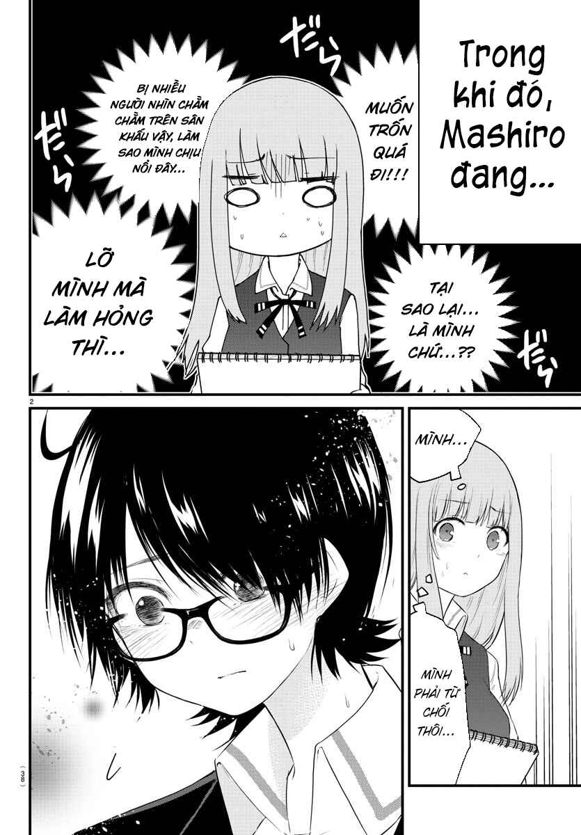 Koe ga dasenai Shoujo wa "Kanojo ga Yasashisugiru" to Omotte iru Chapter 47 - Page 2