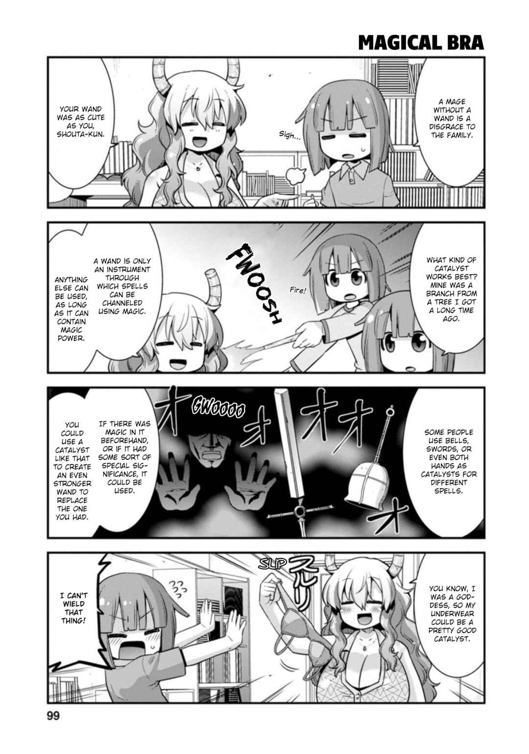 Kobayashi-san Chi no Maid Dragon - Lucoa wa Boku no ×× Desu Chapter 33 - Page 3