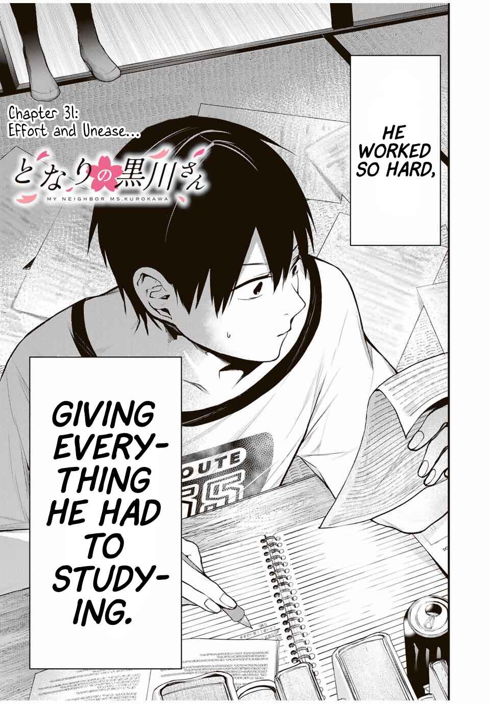 Tonari no Kurokawa-san Chapter 31 - Page 3