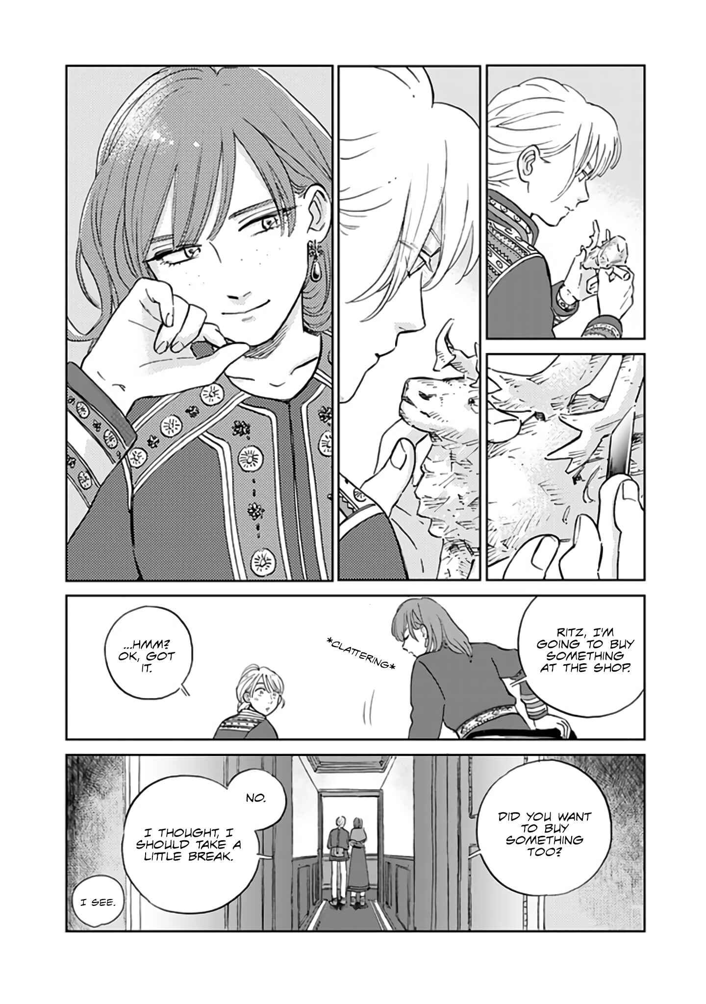 Hokuo Kizoku to Moukinzuma no Yukiguni Karigurashi Chapter 41 - Page 12