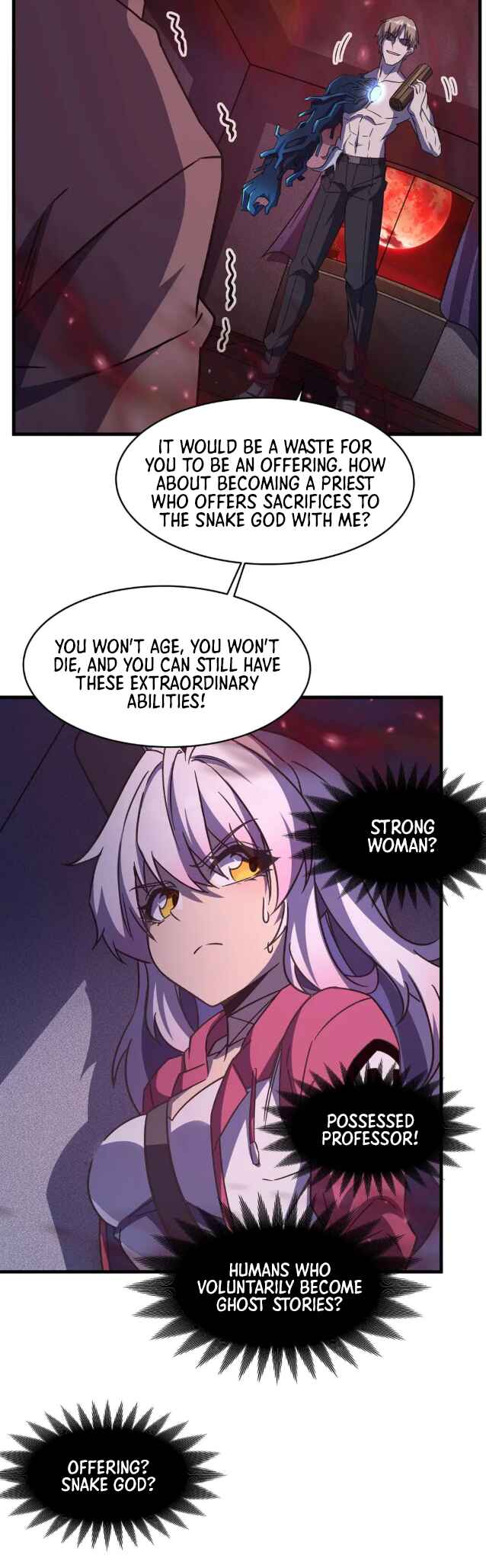 Zài Chōngmǎn Guàitán De Shìjiè Lǐ Chéngwéi Mónǚ Chapter 57 - Page 7