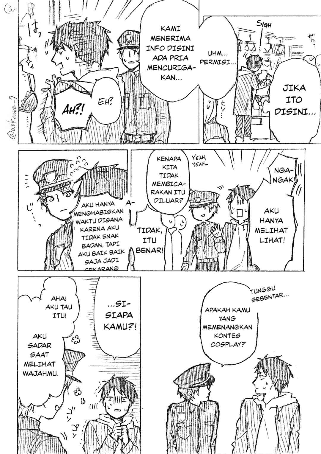 Josou Cosplayer ni Otouto ga Dekiru Manga Chapter 5.1 - Page 6