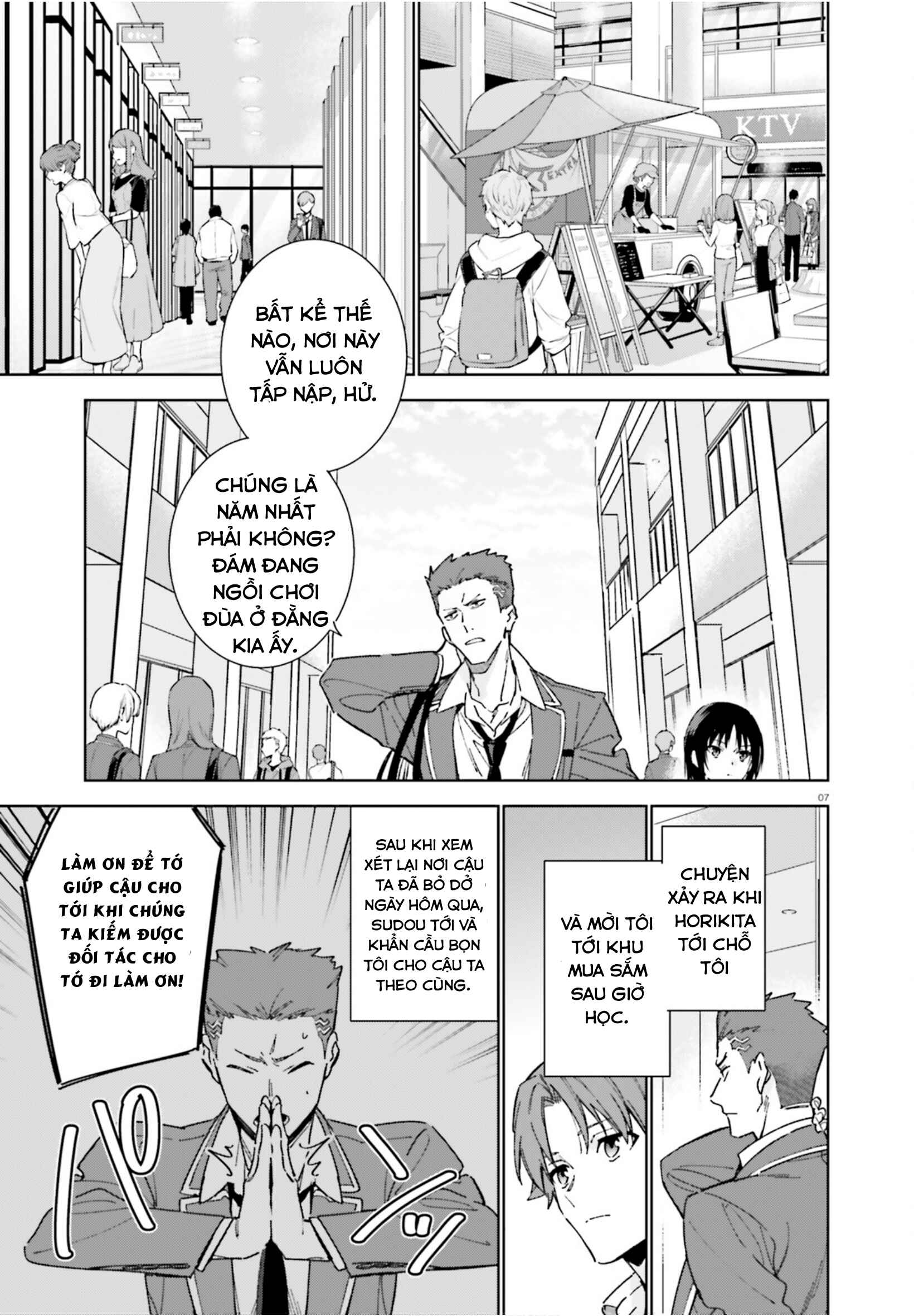 Youkoso Jitsuryoku Shijou Shugi no Kyoushitsu e: 2-nensei-hen Chapter 4 - Page 8