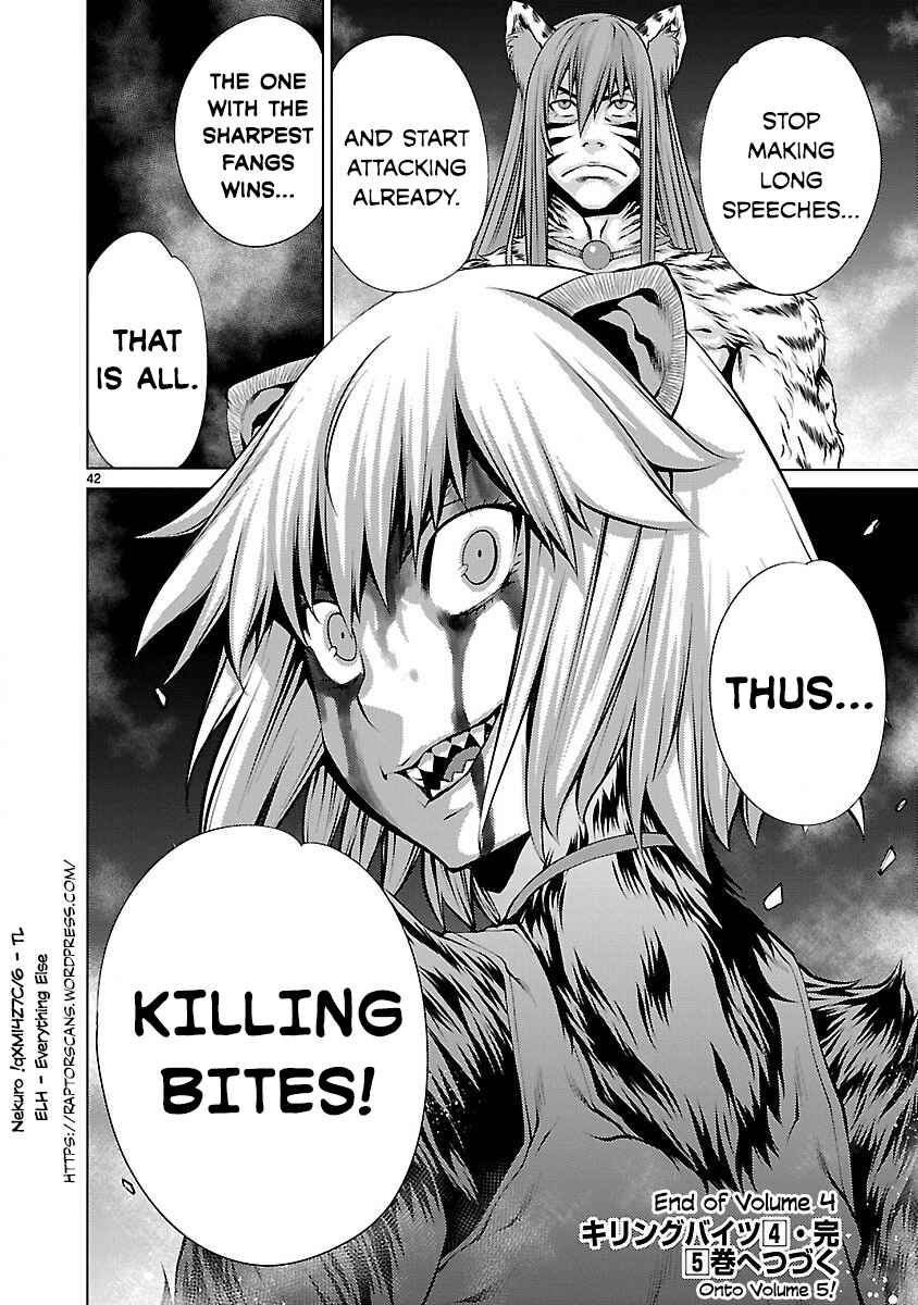 Killing Bites Chapter 20 - Page 42