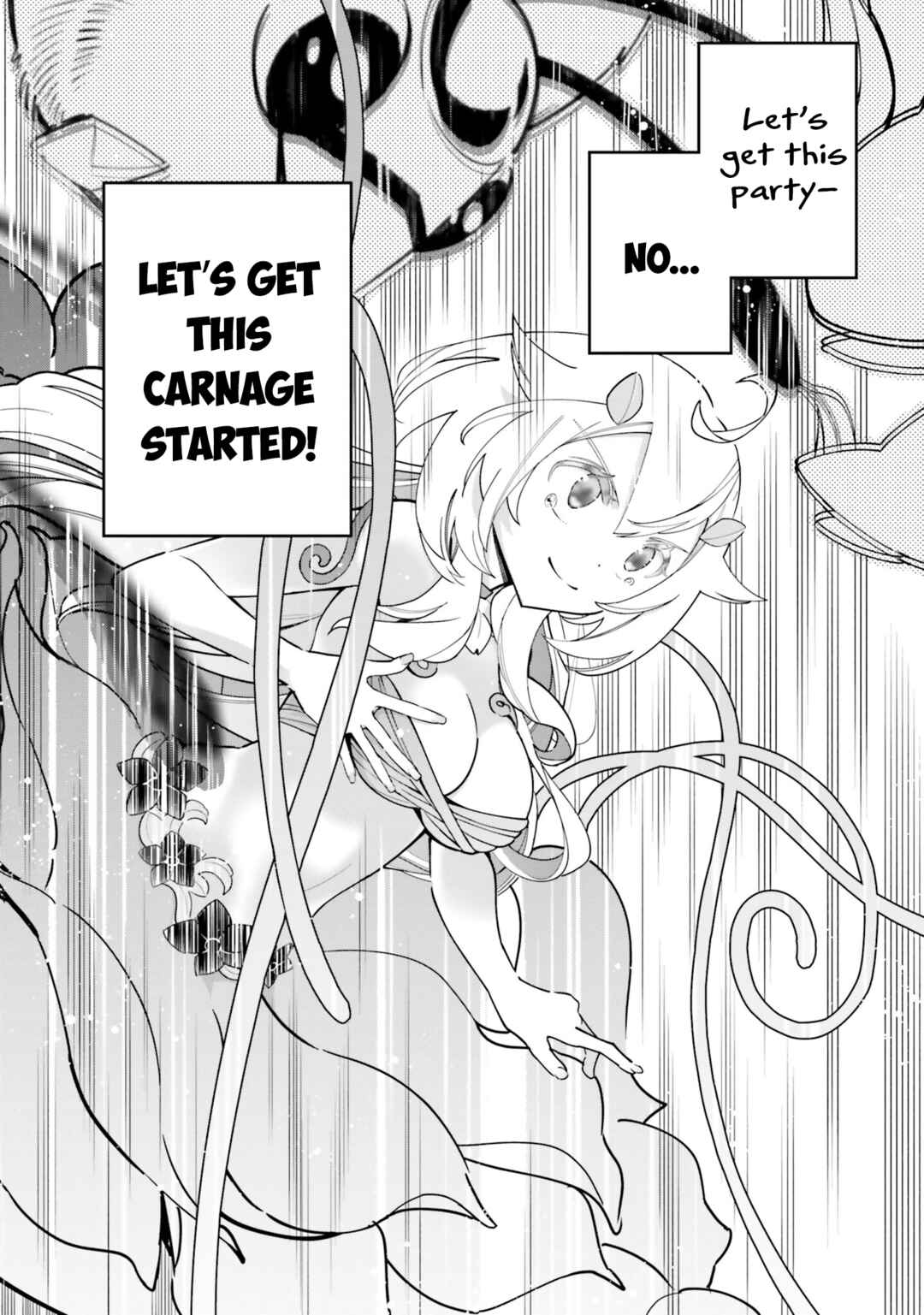 Shokubutsu Monster Musume Nikki: Seijo datta Watashi ga Uragirareta Hate ni Alraune ni Tensei Shite Shimatta node, kore kara wa Kougousei o Shinagara Shizuka ni Shokubutsu Life o Sugoshimasu Chapter 10 - Page 32