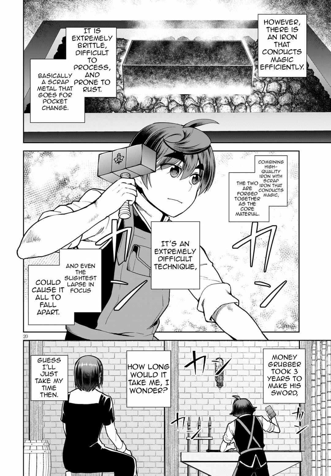 Botsuraku Yotei Nanode, Kajishokunin o Mezasu Chapter 56 - Page 23