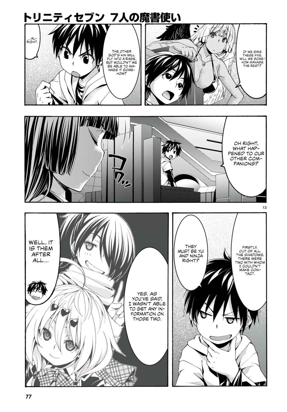 Trinity Seven - 7-Nin no Masho Tsukai Chapter 133 - Page 15