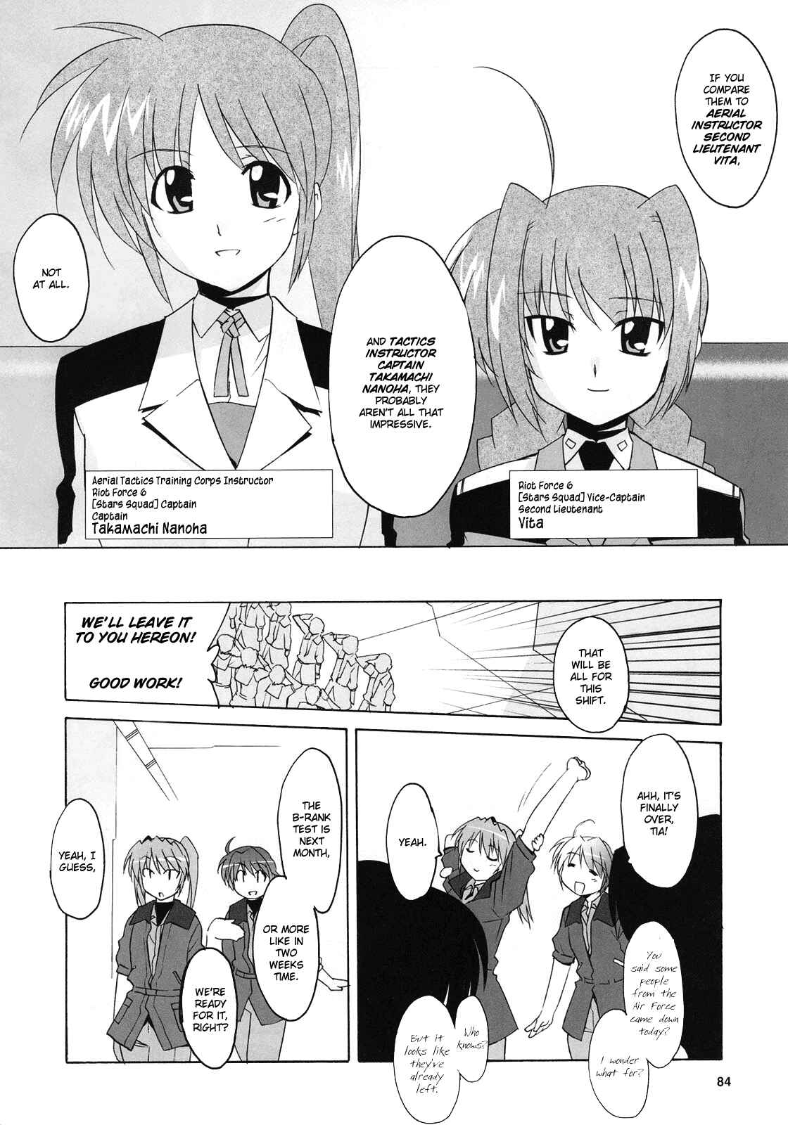 Mahou Shoujo Lyrical Nanoha StrikerS the Comics Chapter 7 - Page 20