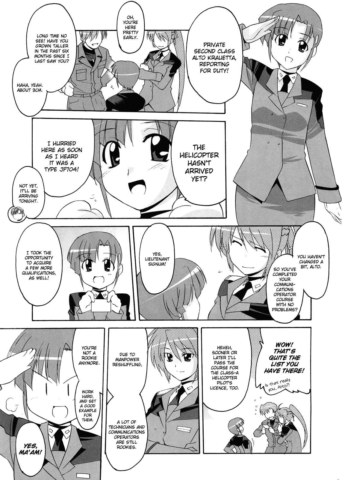 Mahou Shoujo Lyrical Nanoha StrikerS the Comics Chapter 7 - Page 5