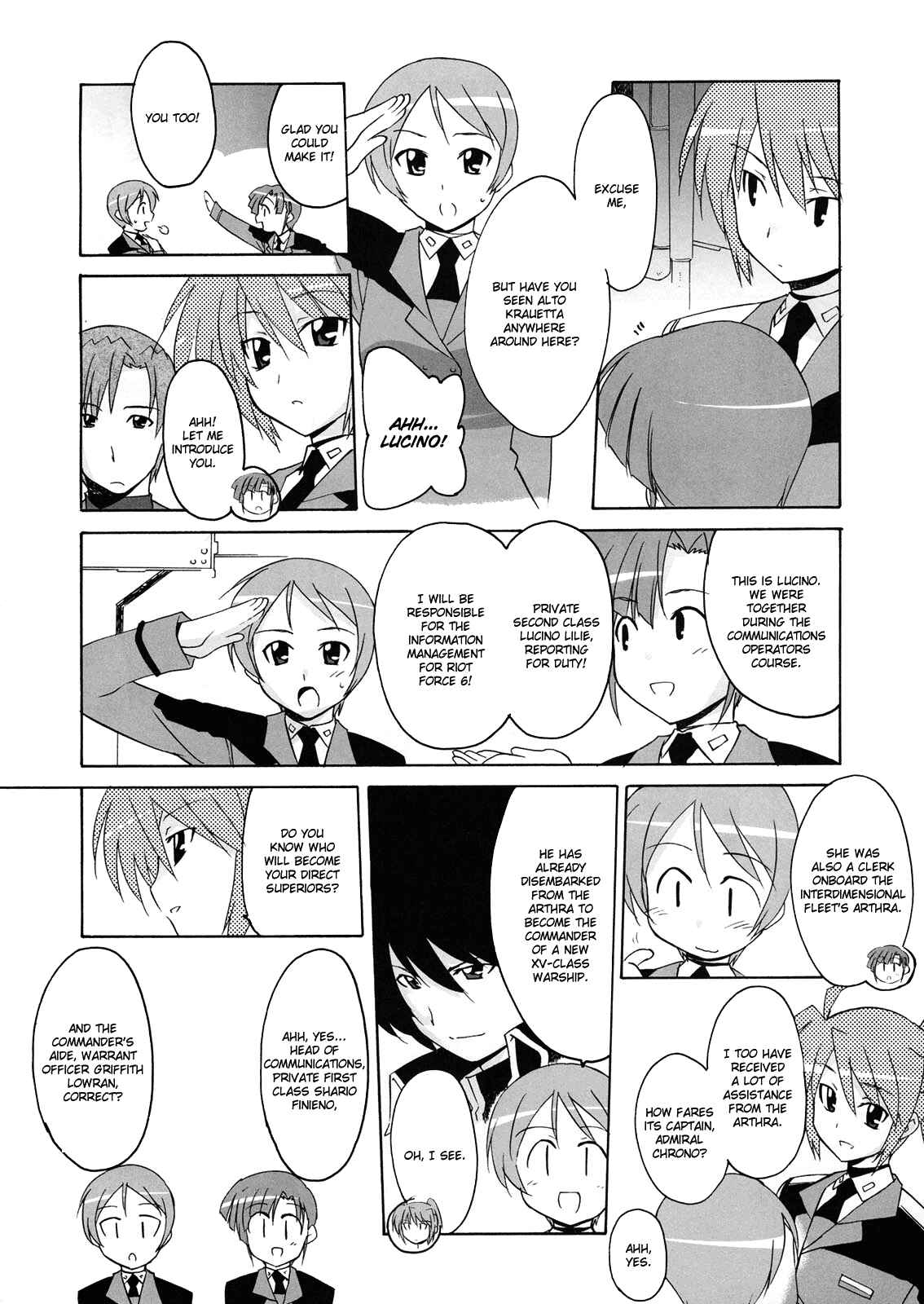Mahou Shoujo Lyrical Nanoha StrikerS the Comics Chapter 7 - Page 6