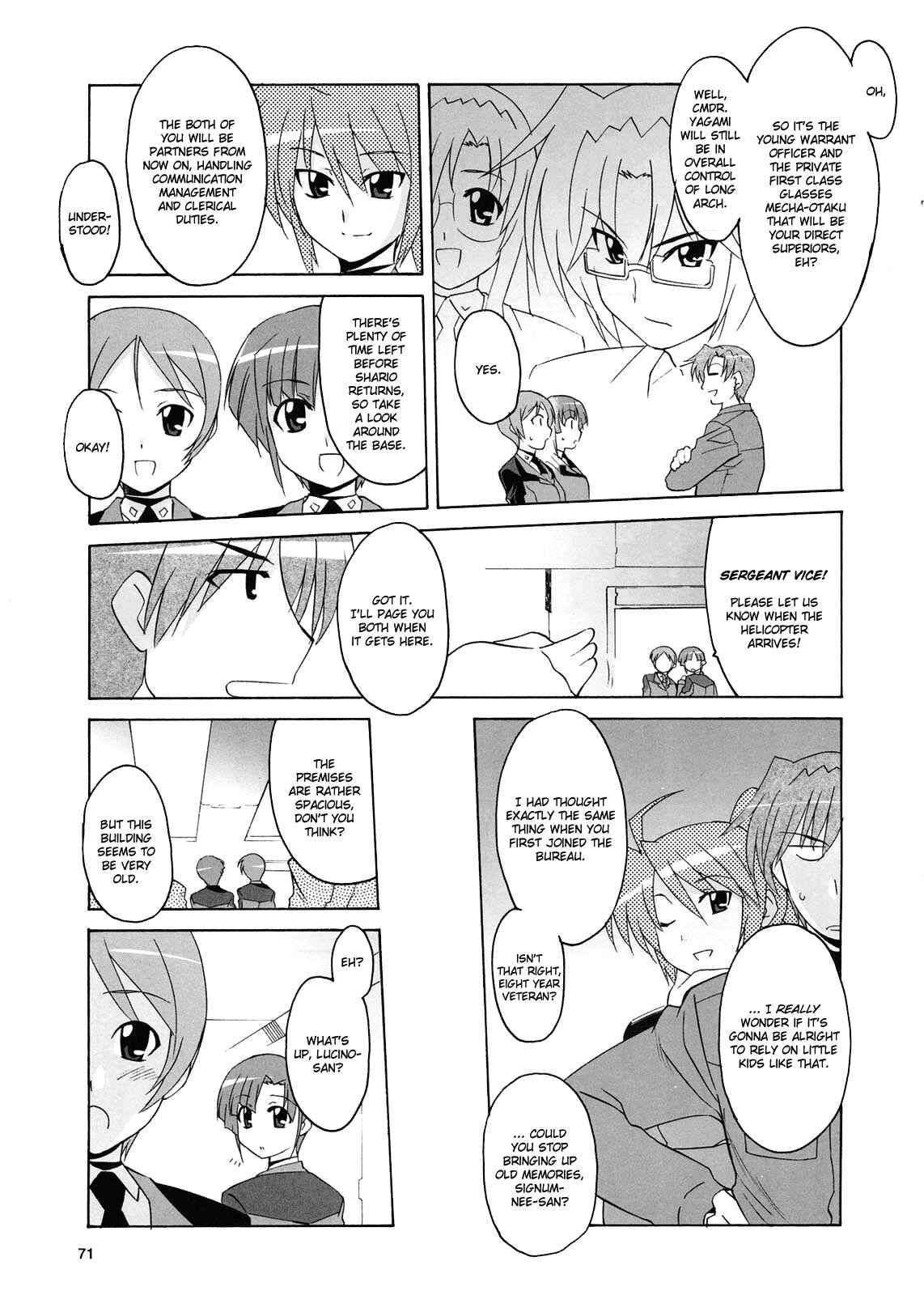 Mahou Shoujo Lyrical Nanoha StrikerS the Comics Chapter 7 - Page 7