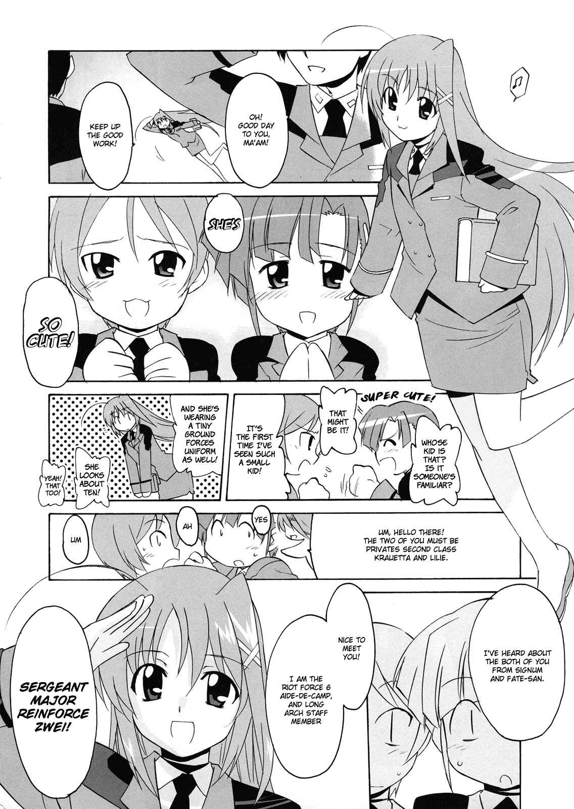 Mahou Shoujo Lyrical Nanoha StrikerS the Comics Chapter 7 - Page 8
