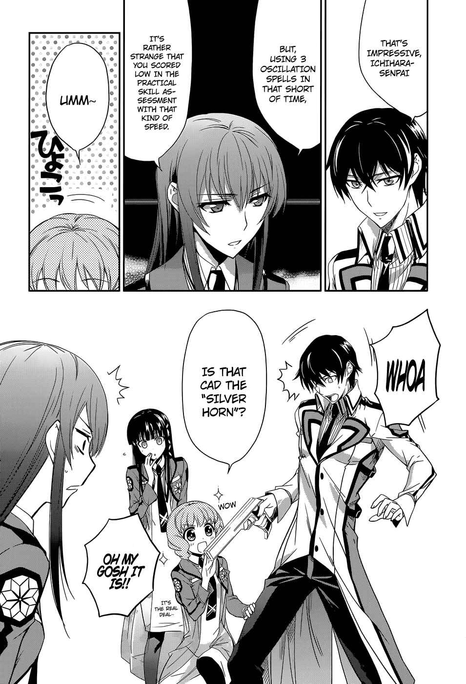 Mahouka Koukou no Rettousei - Nyuugaku-hen Chapter 7 - Page 16