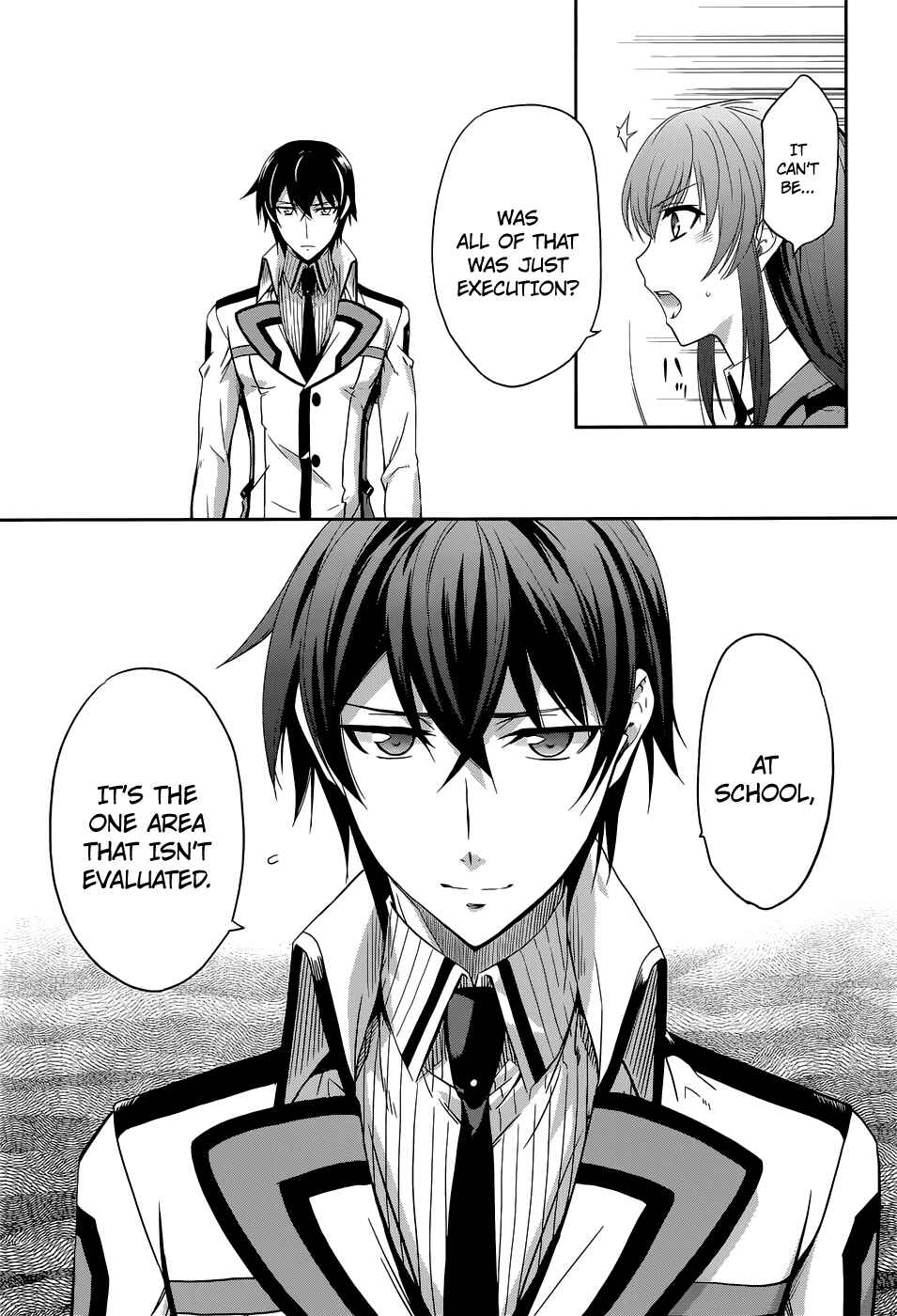 Mahouka Koukou no Rettousei - Nyuugaku-hen Chapter 7 - Page 19