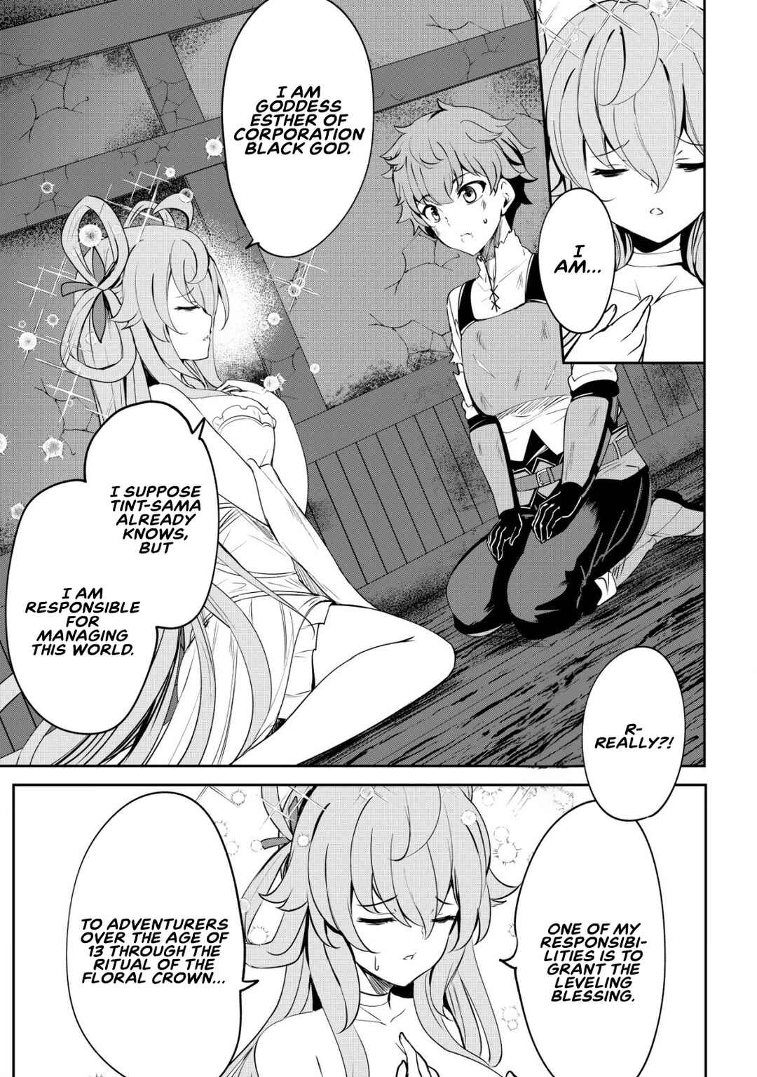 Dore dake Doryoku Shite mo Mannen Level 0 no Ore wa Tsuihou Sareta ~Shin no Teki to Yobareta Shounen wa, Shachiku Megami to Deatte Saikyou no Chikara wo Te ni Ireru~ Chapter 2 - Page 10